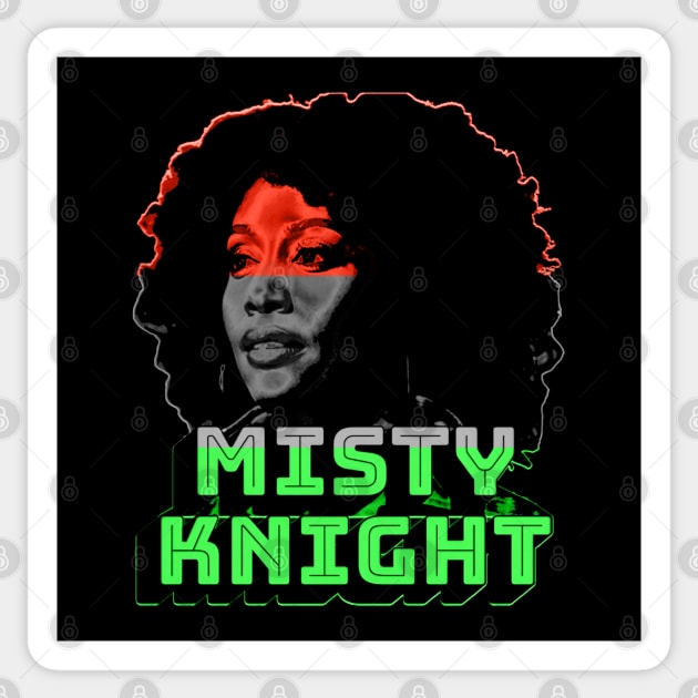 Misty “MFing” Knight alt 1 Sticker by Thisepisodeisabout